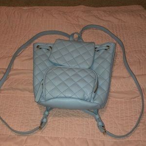mini Blue Backpack